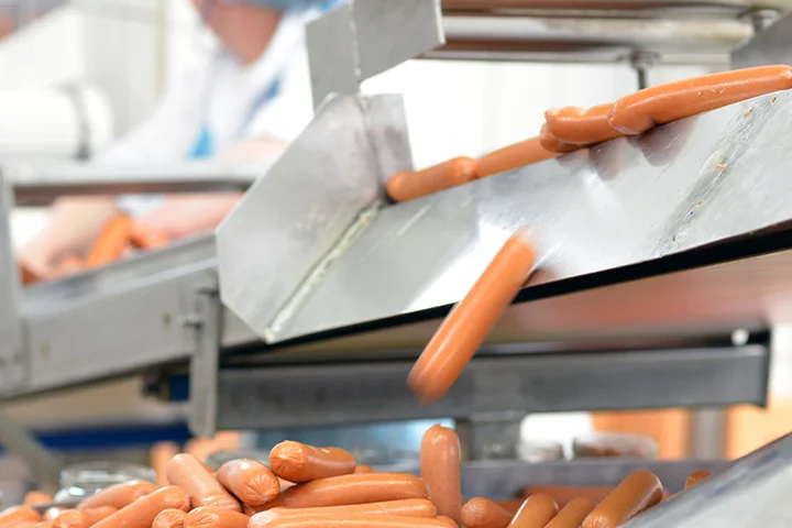 Wet area (integrated in the process)