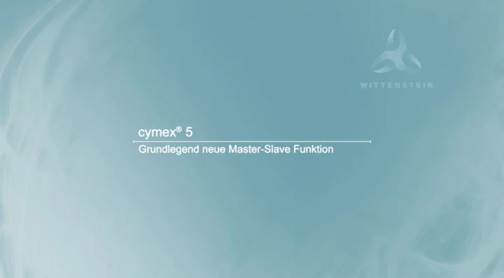 cymex5 - Grundlegend neue Master-Slave