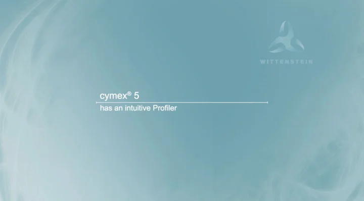 cymex5 - has an intuitive Profiler