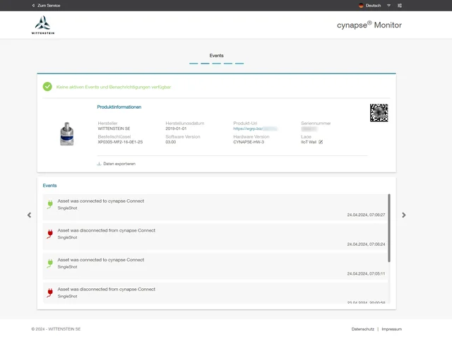 Current notifications