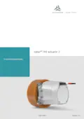 Projektierungsanleitung cyber® TAS actuator 2