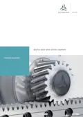 Technical documents alpha rack and pinion system
